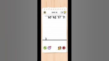 Level 132 // Which number is the tallest? Brain test // #games #blockpuzzle #easybrain #hardpuzzle