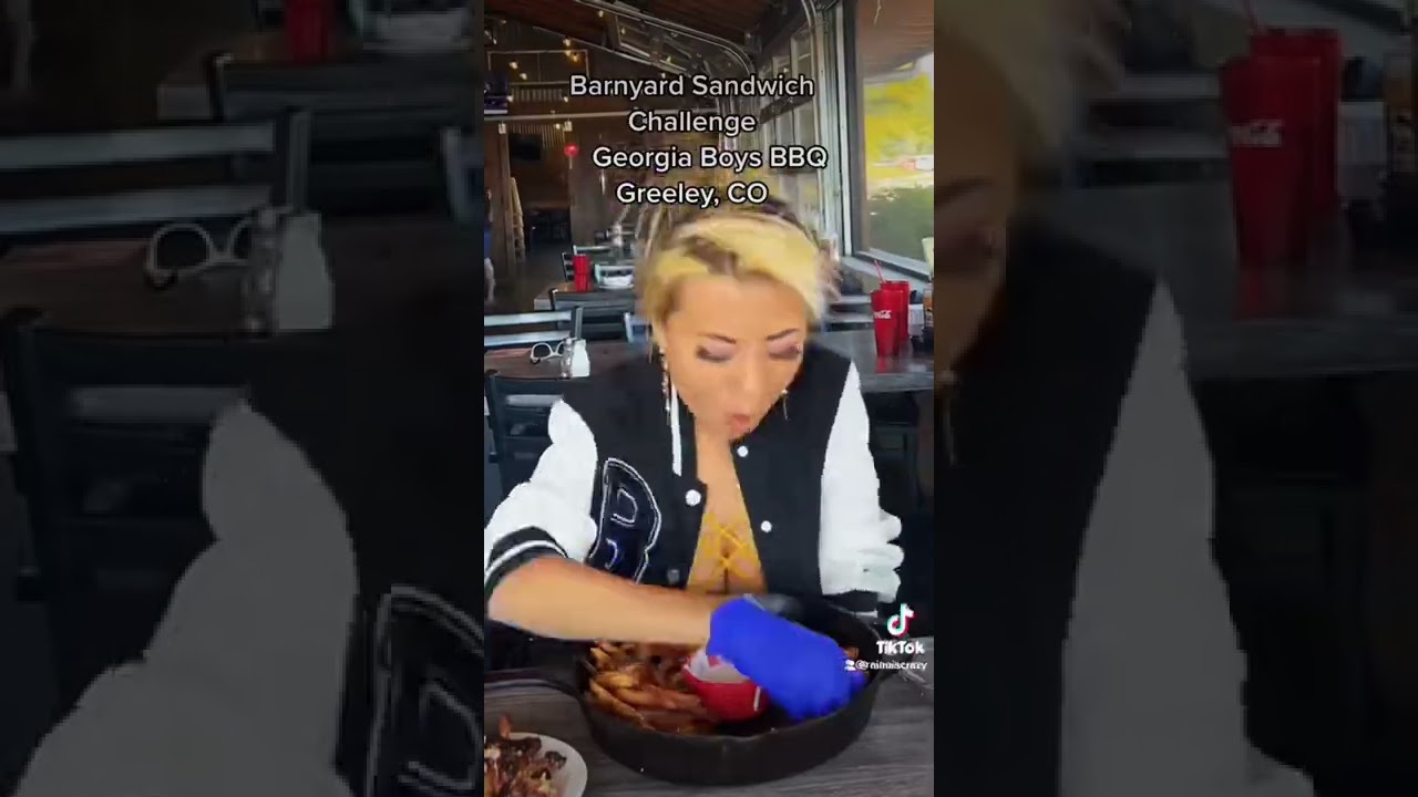 The Barnyard Sandwich Challenge at Boys BBQ in Greeley, CO!! 