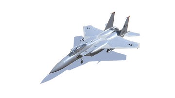 F-15 Eagle PBR 3D model is now available!