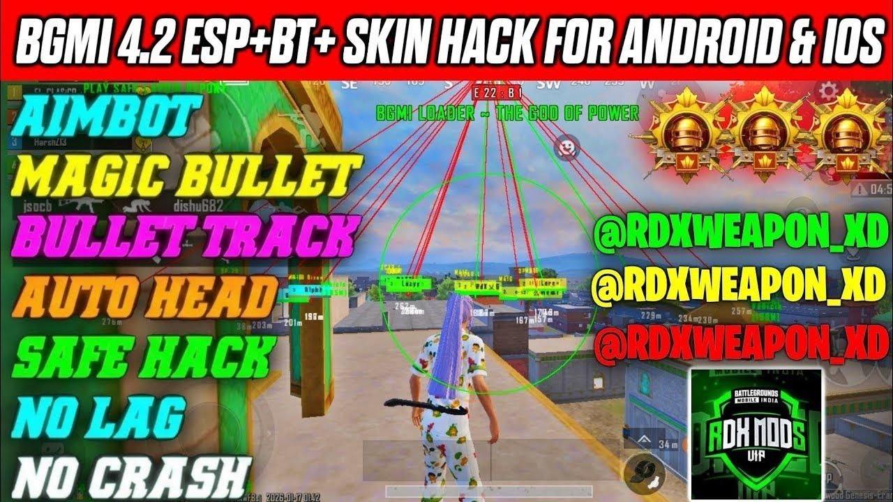 BGMI HACK 4.2 | BGMI 4.2 MOD APK | BGMI ESP HACK | BGMI NEW HACK TODAY | HOW TO HACK BGMI HACK