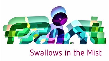 Print - Swallows in the Mist