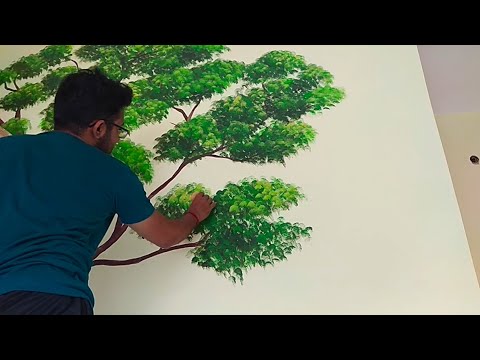 Cara Membuat Pohon Di Dinding