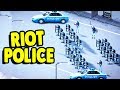 ACTUAL FOOTAGE of ARMY of POLICE vs. THOUSANDS of HIPPIES | Riot: Civil Unrest Simulator Gameplay