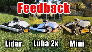 ⚠️Luba 2X, Luba Mini & Lidar: My Opinion After Several Months of Use