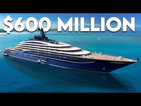 Inside The Most Expensive Mega Yachts Worth $600 MILLION