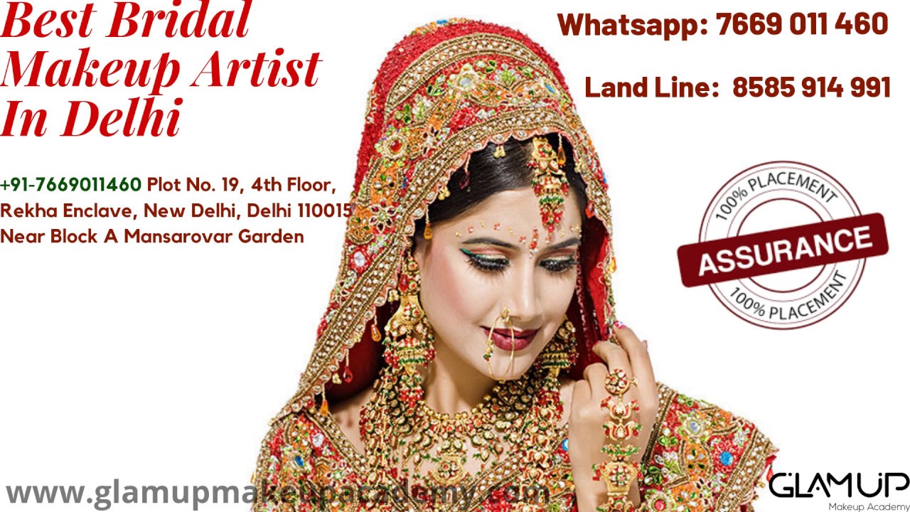 7669011460 Makeup artist course in Delhi YouTube