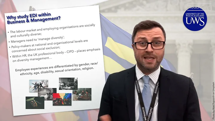 EDI Video 1.2: Introducing Equality, Diversity & Inclusion