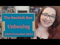 Bookish box adult december 2023 proximitys pull  the bookish box unboxing