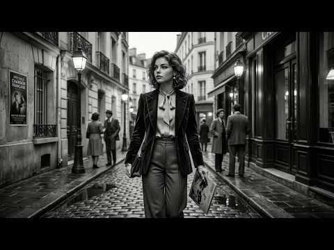 Chanson Nicolle 1960s Le Charme Éternel de Paris 🎻Vintage Française | Acoustic Jazz Nostalgique