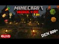 Stavba automatických farem v Minecraft hardcore 1.21. I DEN 800+ I CZ/SK STREAM / MCS PARTNER