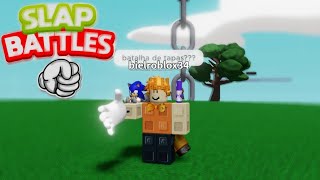 Um vídeo de SLAP BATTLES 👏 -roblox-