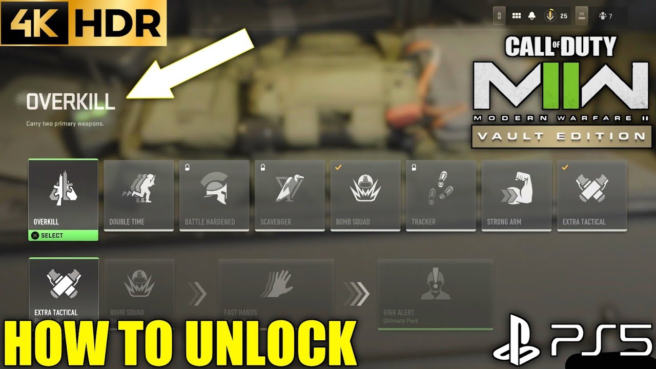 How to Unlock Overkill MW2 Overkill How to Get Overkill MW2 Vault