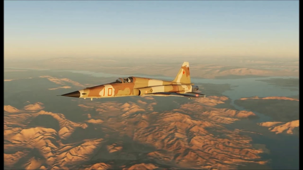 F 5E Nellis Sunset - YouTube