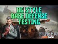 Og style base defense testing