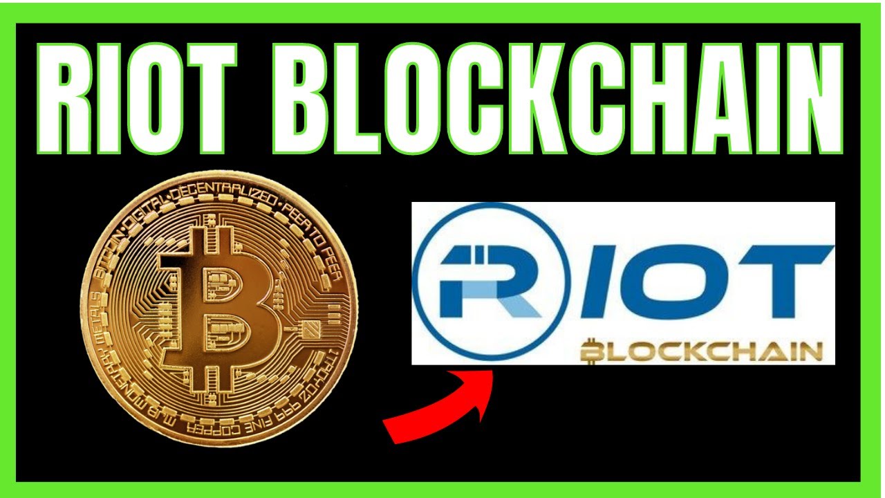 riot blockchain stock news