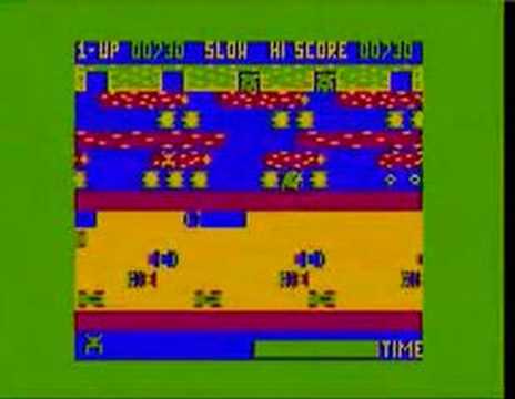 Frogger on the Tandy Color Computer