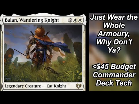 白*ま様 J22 Balan, Wandering Knight Signed Balan, Wandering Knight | Commander Masters | Star City Games