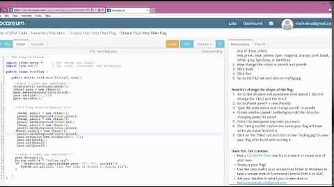 Hour of JAVA Code 2014: Create Your Very Own Flag