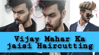 Vijay Mahar ki Tarah Hair cutting || How to cut hairs like Vijay mahar || Amjad Editor|| PicsArt|| screenshot 2