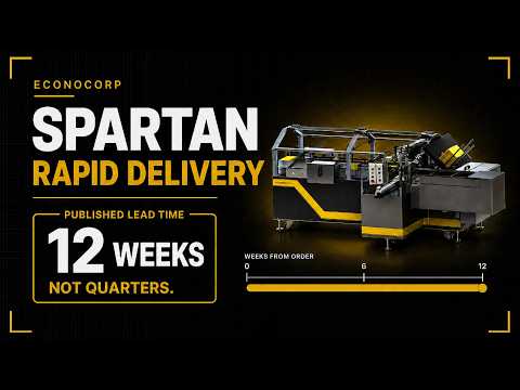 Spartan Rapid Delivery: 12-Week Lead Time, Not Quarters