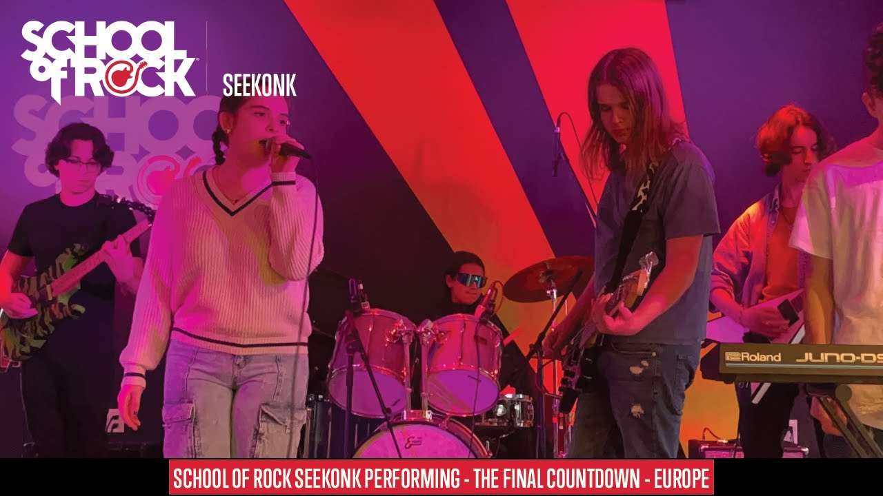 School of Rock Seekonk Students Perform "The Final Countdown" by Europe