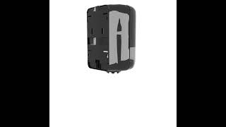 Tork M2 Mini Innenabrollungsspender Schwarz Elevation