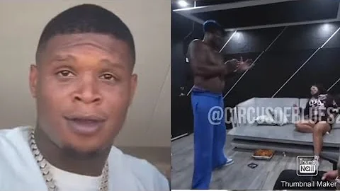 HoodTrophy Bino React To Blueface Asking Chrisean Rock Is She With Bloods Or Crips!