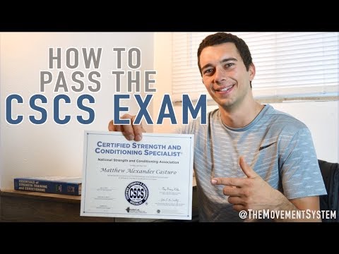 Video: Ce este pe examenul CSCS?