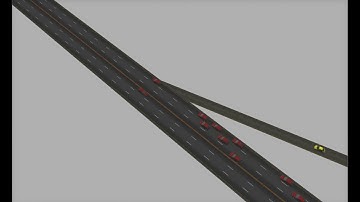 Merging Behaviour in Autonomous Cars