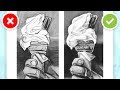 5 BIG MISTAKES FOR REALISTIC DRAWING
