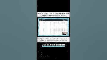 How to easily copy amazon ppc campaigns to save time | Amazon FBA Basics