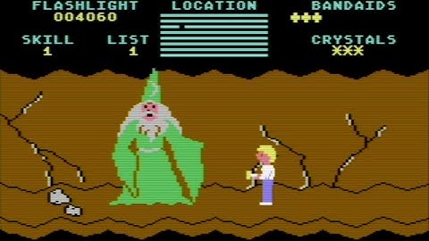 Cave of the Word Wizard [C64] Longplay