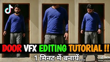 TIKTOK NEW VIRAL VIDEO 🚪 DOOR VFX EDITING TUTORIAL || 🚪 DOOR VFX TIKTOK || LOOP VIDEO TUTORIAL