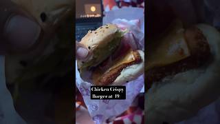 Chicken Crispy Burger | The Burger Club |  Street Food #shorts #indianstreetfood #chicken