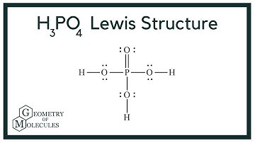 H3PO4 Lewis Structure (Phosphoric Acid)