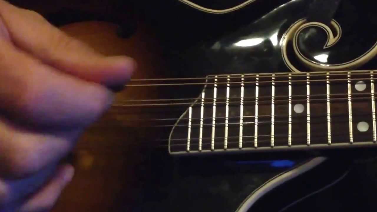 Drowsy maggie mandolin right hand YouTube