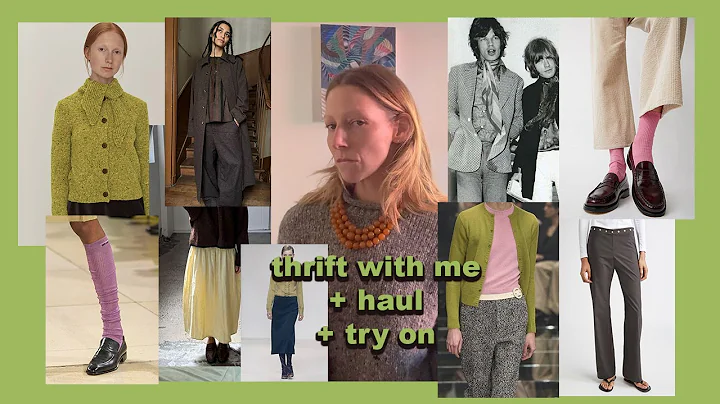 thrift with me for winter clothes + haul + try on