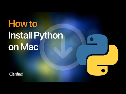 How to Install Python on Mac