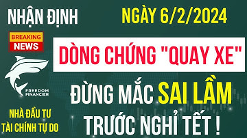 DÒNG CHỨNG "QUAY XE" - ĐỪNG MẮC SAI LẦM TRƯỚC NGHỈ TẾT !!