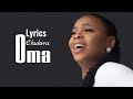 LYRICS CHUKWU OMA WITH CHIDINMA