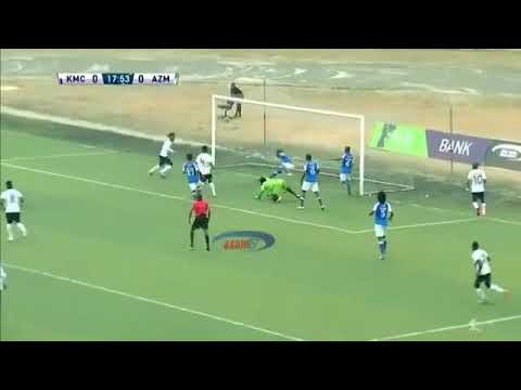 George Sangija Akiifungia Kmc Bao La Kuongoza Dhidi Ya Azam Fc
