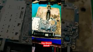 cpu emmc reball #mobilerepairing #newtrick #viral #cpureballing