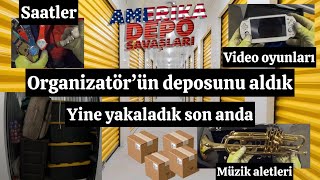 Organizatörün deposunu aldık