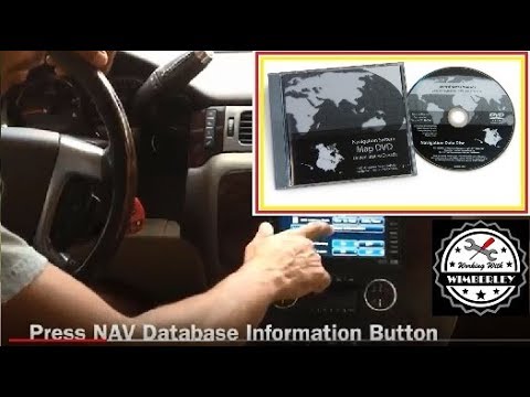 GM Navigation Data Disk GPS Map How To Change & Update 2007-2011 GMC Yukon Chevy Suburban Tahoe