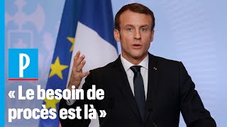 Macron s'exprime sur l'affaire Sarah Halimi depuis Jérusalem