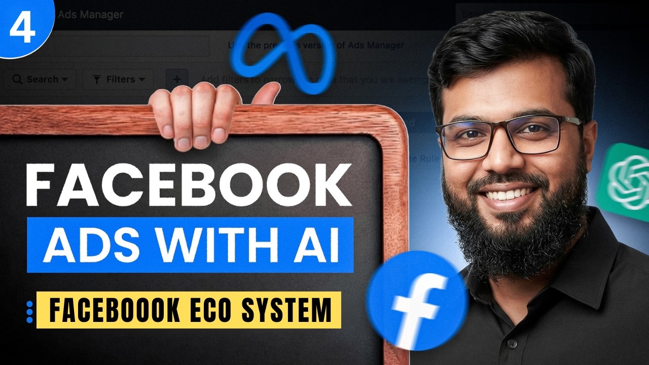 Facebook Eco System | Facebook Ads with AI in 2026 (Step-by-Step ...