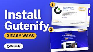 How to Install Gutenify in WordPress (2 Easy Methods)