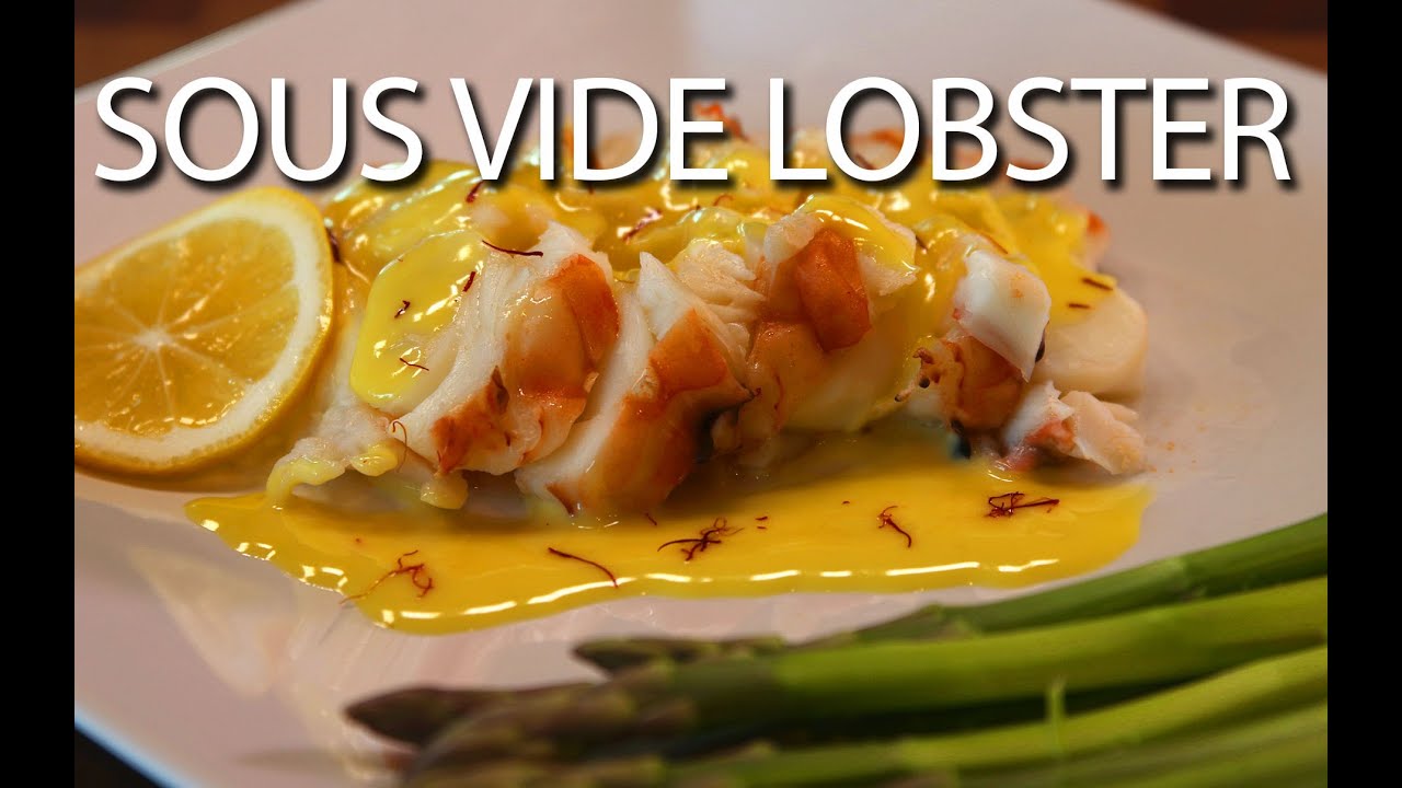 Sous Vide Lobster Tail Saffron Beurre Blanc Sauce BIG MEAT SUNDAY
