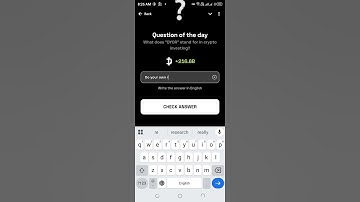 dropee question of the day today new 30 November