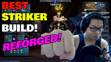 Dauntless - End Game Aether Striker Build REFORGED - No Dodge OP build for 1.8.0.